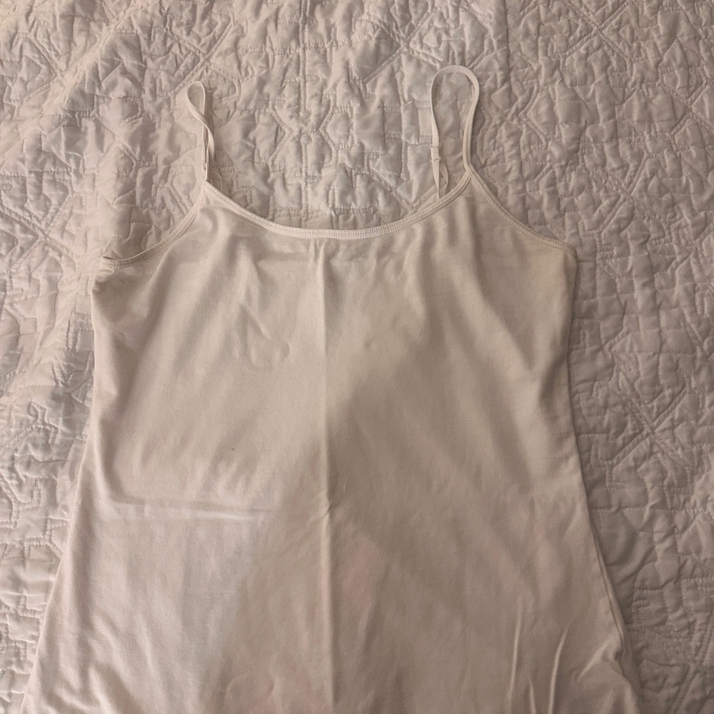 Old Navy white Fitted Camisole Top